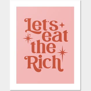 Let's eat the rich Posters and Art